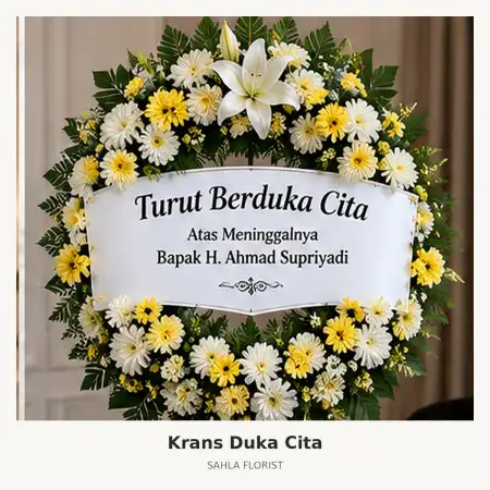 Krans Bunga Duka Bekasi Selatan